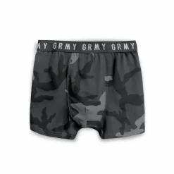 Grimey Tusker Temple All Over Print Boxer Shorts - Black - Fw23 Store