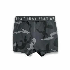 Grimey Tusker Temple All Over Print Boxer Shorts - Black - Fw23 Store