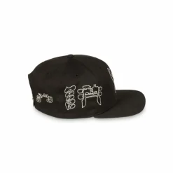 Grimey Tusker Temple Snapback Cap - Black - Fw23 Hot