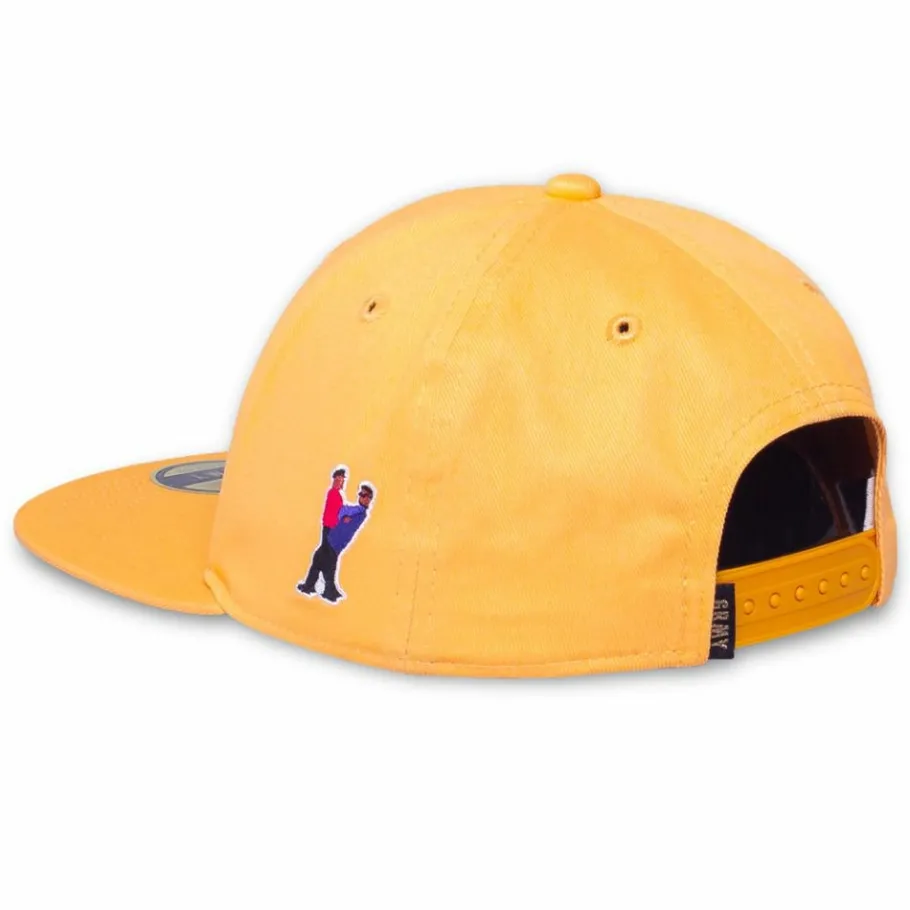 Grimey Ubiquity Snapback Cap Fw20 Yellow Fashion