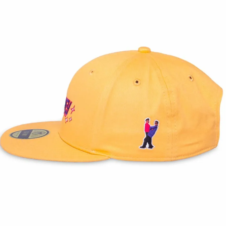 Grimey Ubiquity Snapback Cap Fw20 Yellow Fashion