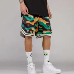 Grimey Ufollow Mesh Basket Shorts - Black - Spring 23 Cheap