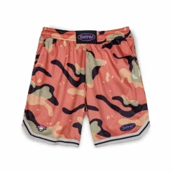 Grimey Ufollow Mesh Basket Shorts - Brown - Spring 23 Shop