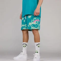 Grimey Ufollow Sweatshorts - Bleached Blue - Spring 23 New