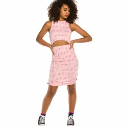 Grimey Urmah Dojo All Over Print Skirt Ss20 Pink New