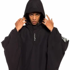 Grimey X Space Hammu Raincoat - Black - Spring 22 Best Sale