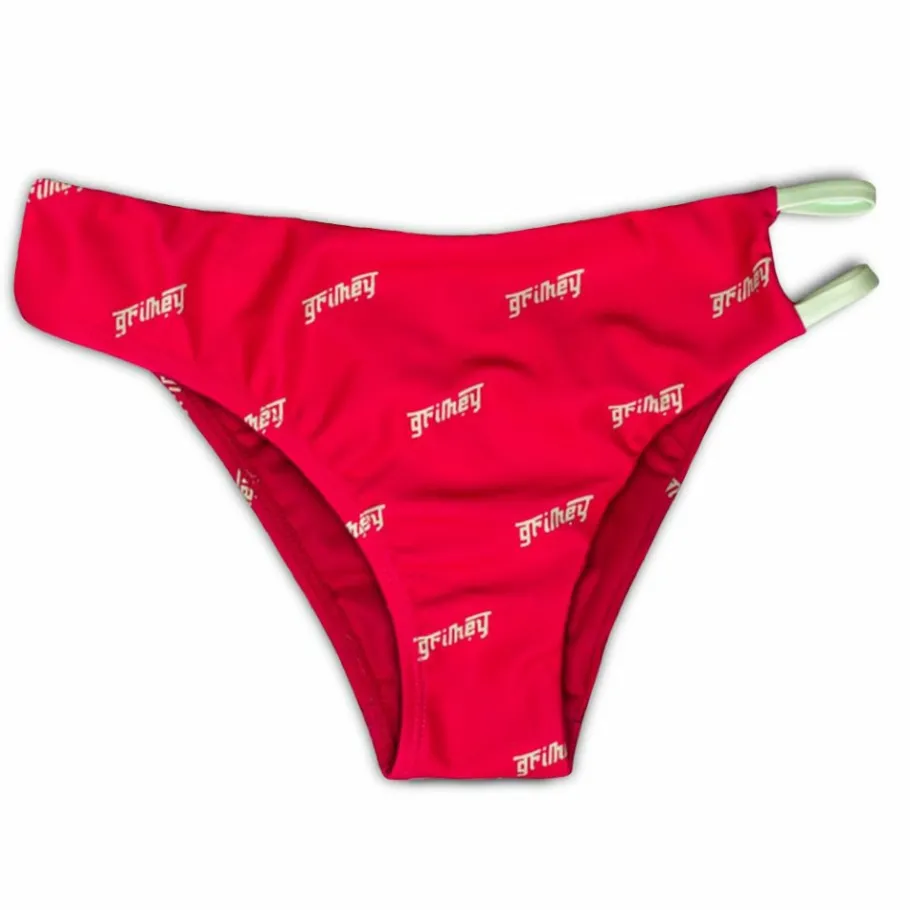Grimey Yanga Bikini Bottom Ss20 Red Hot