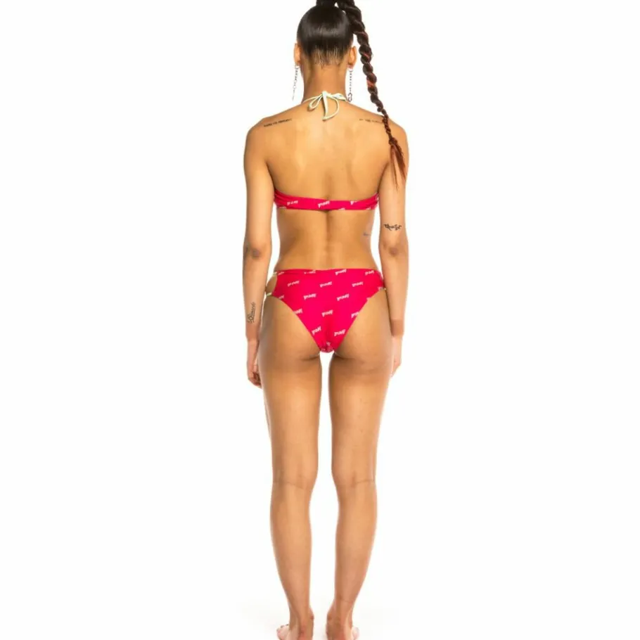 Grimey Yanga Bikini Bottom Ss20 Red Hot