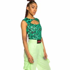 Grimey Yanga Girl Mesh Body Ss20 Green Best Sale