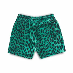 Grimey Yanga Swimming Shorts Leopard Ss20 Green New
