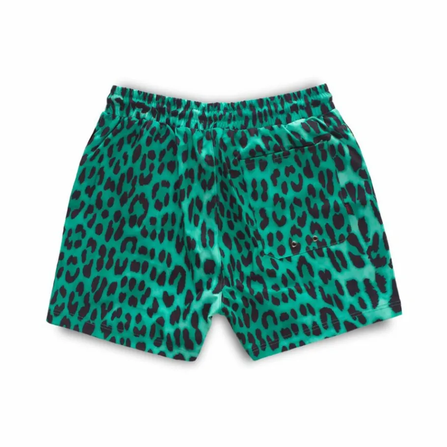 Grimey Yanga Swimming Shorts Leopard Ss20 Green New