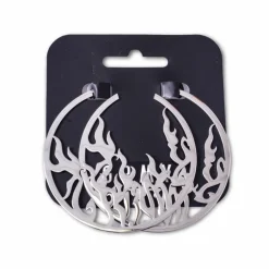 Grimey Yoga Fire Earrings Fw20 Black Store