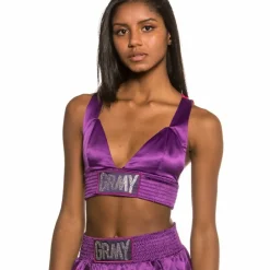 Grimey Yoga Fire Girl Top Fw20 Purple New