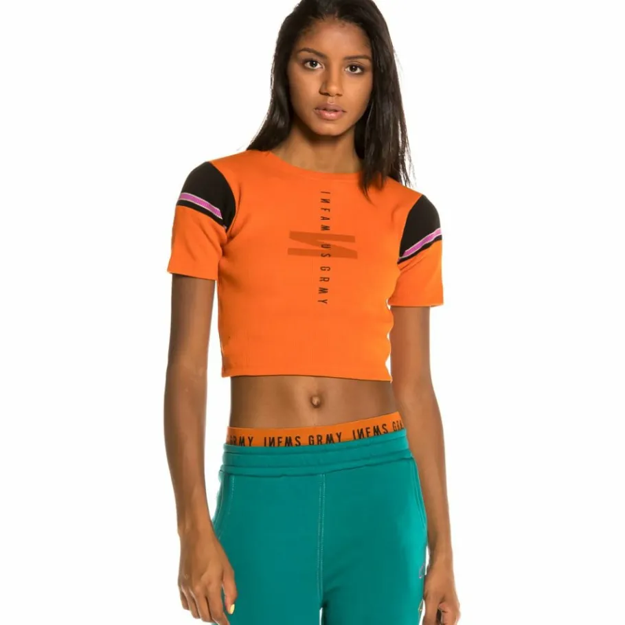 Grimey Pack Crop Top + Track Pants Nite Marauder Fw20 Green/Brick Store