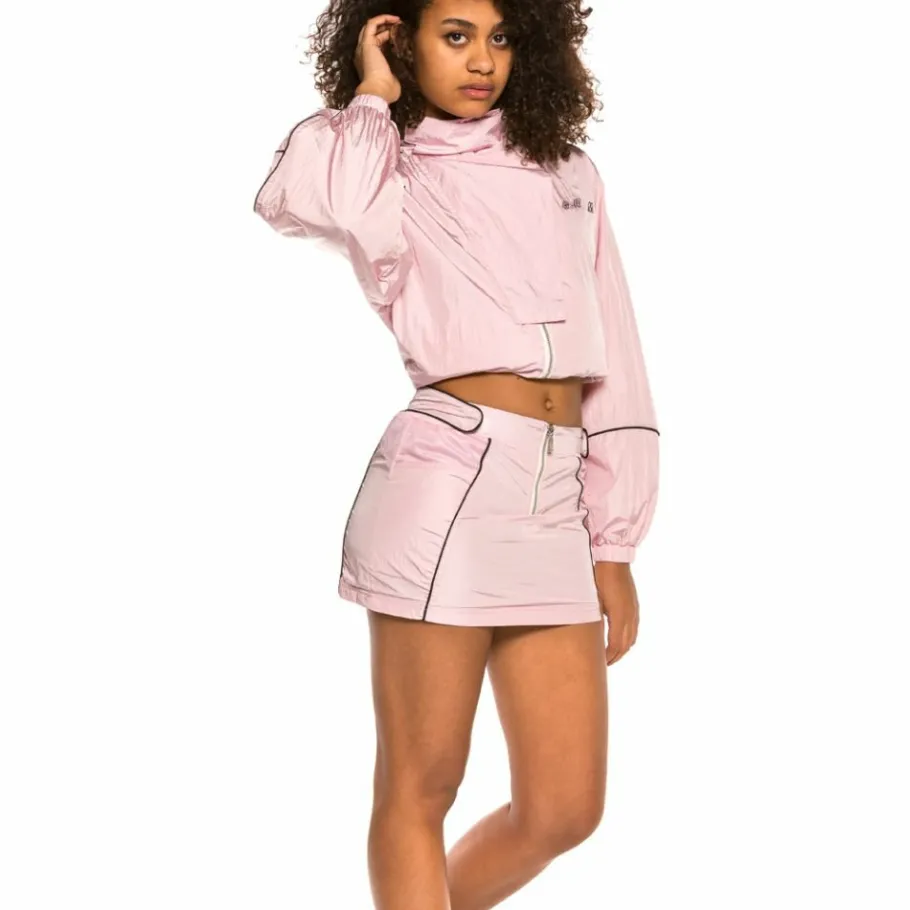 Grimey Pack Jacket + Falda Urmah Dojo Girl Ss20 Pink Discount