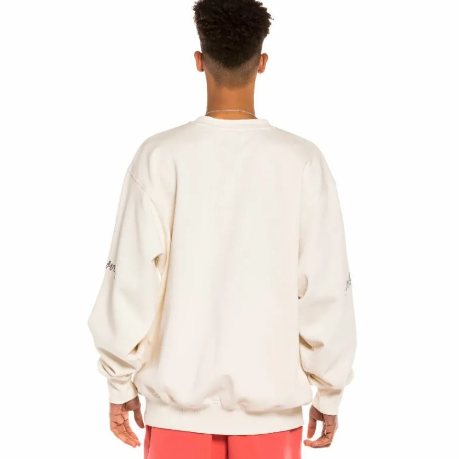 Grimey Pack Pant + Crewneck "Day Dreamer" - Coral/White - Spring 22 Cheap
