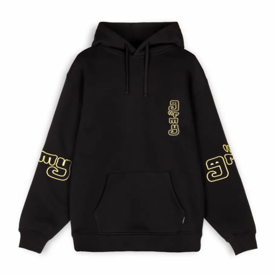 Grimey Pack Pant + Hoodie "Lust Mantra" - Black - Fall 22 Outlet