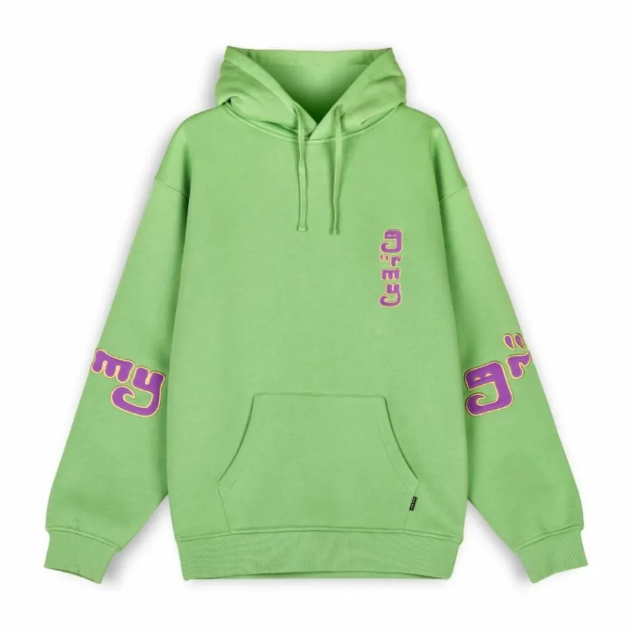 Grimey Pack Pant + Hoodie "Lust Mantra" - Purple/Green - Fall 22 Best
