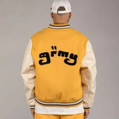 Grimey Pack Pant + Jacket "Lust Mantra" - Yellow - Fall 22 Cheap