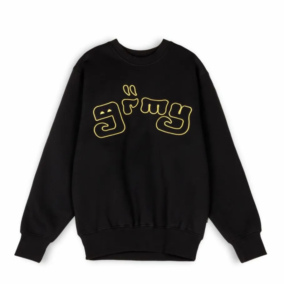 Grimey Pack Pant + Sweatshirt "Lust Mantra" - Black - Fall 22 Best Sale