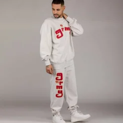 Grimey Pack Pant + Sweatshirt "Lust Mantra" - Sport Grey - Fall 22 Best