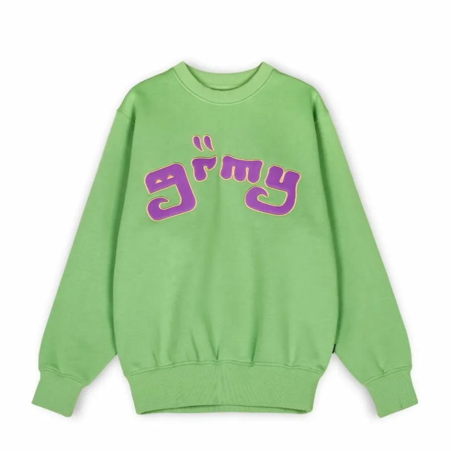 Grimey Pack Pant + Sweatshirt "Lust Mantra" - Purple/Green - Fall 22 Cheap