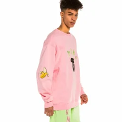 Grimey Pack Short + Crewneck "Jungle Punch" - Pink/Green - Spring 22 Flash Sale