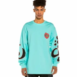Grimey Pack Short + Ls Shirt "Day Dreamer" - Blue/Black- Spring 22 Sale