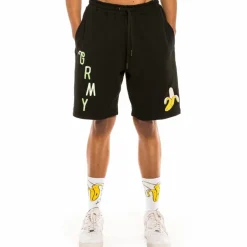 Grimey Pack Short + Tee "Jungle Punch" - Black - Spring 22 Cheap