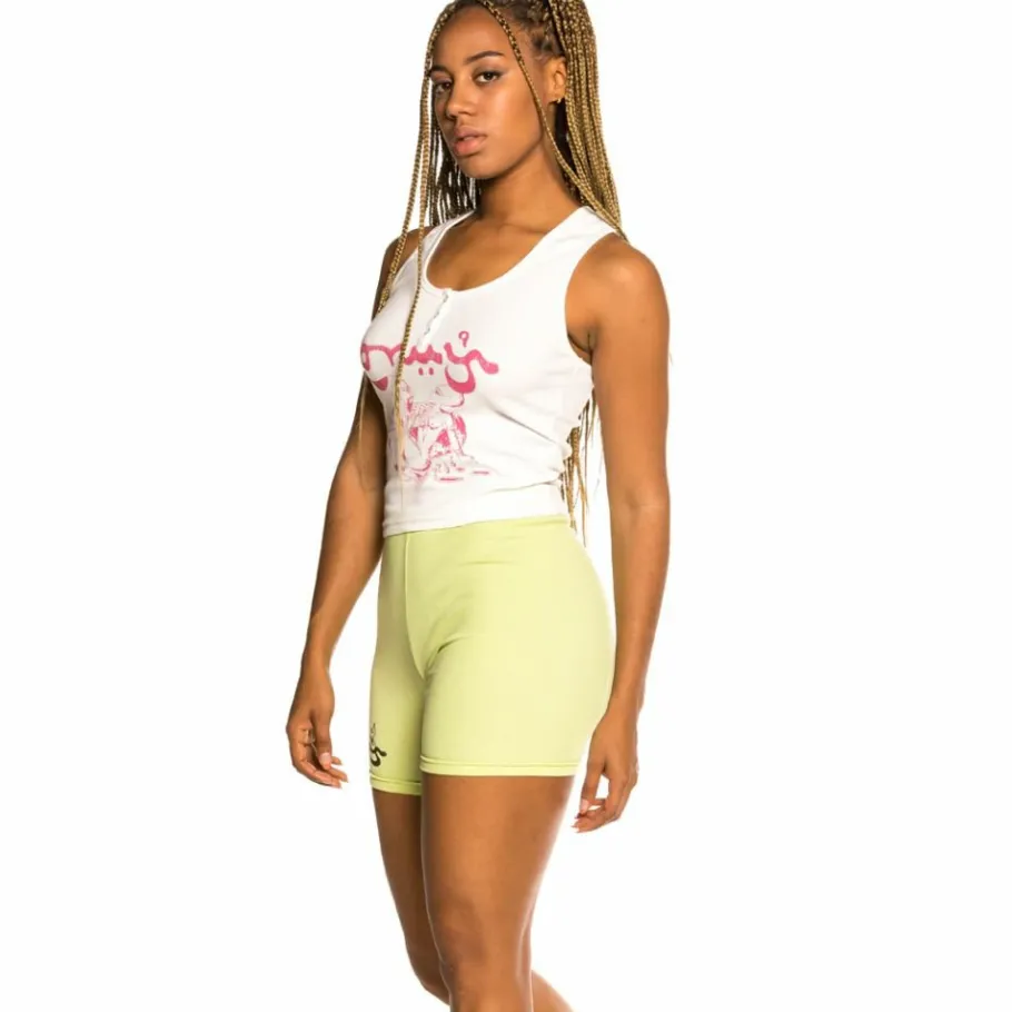 Grimey Pack Short Leggin + Top " Hope Unseen" - Green/White - Spring 21 Fashion