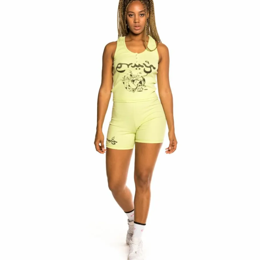 Grimey Pack Short Leggin + Top " Hope Unseen" - Green - Spring 21 Sale
