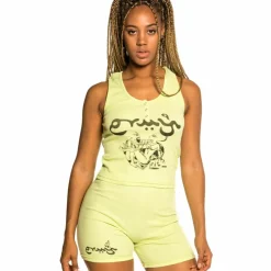 Grimey Pack Short Leggin + Top " Hope Unseen" - Green - Spring 21 Sale