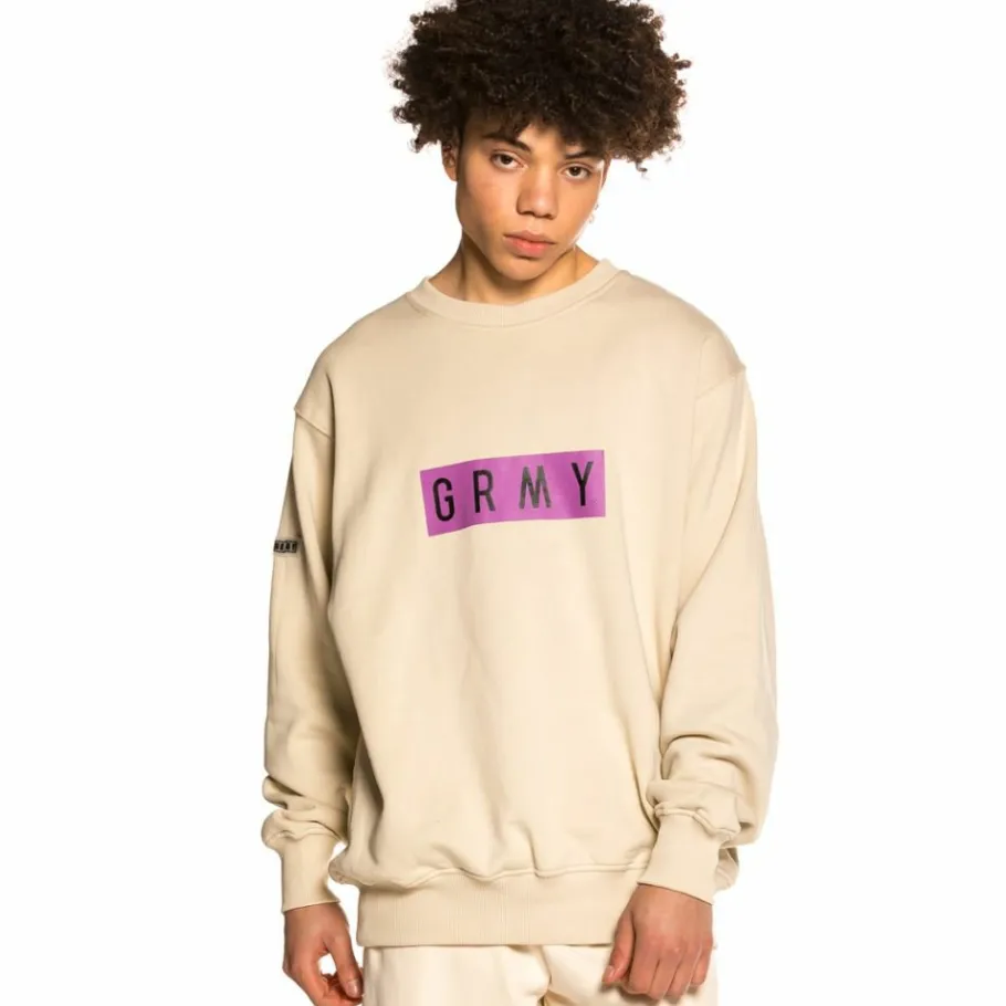 Grimey Pack Shorts "Hope Unseen" + Crewneck "Frenzy" - Sand - Spring 21 Store