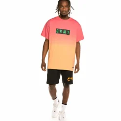 Grimey Pack Shorts "Hope Unseen" + Tee "Frenzy" - Black / Pink - Summer 21 Best