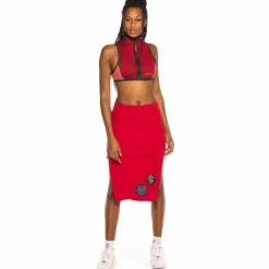 Grimey Pack Skirt + Top Engineering Girl Fw19 Wine Sale