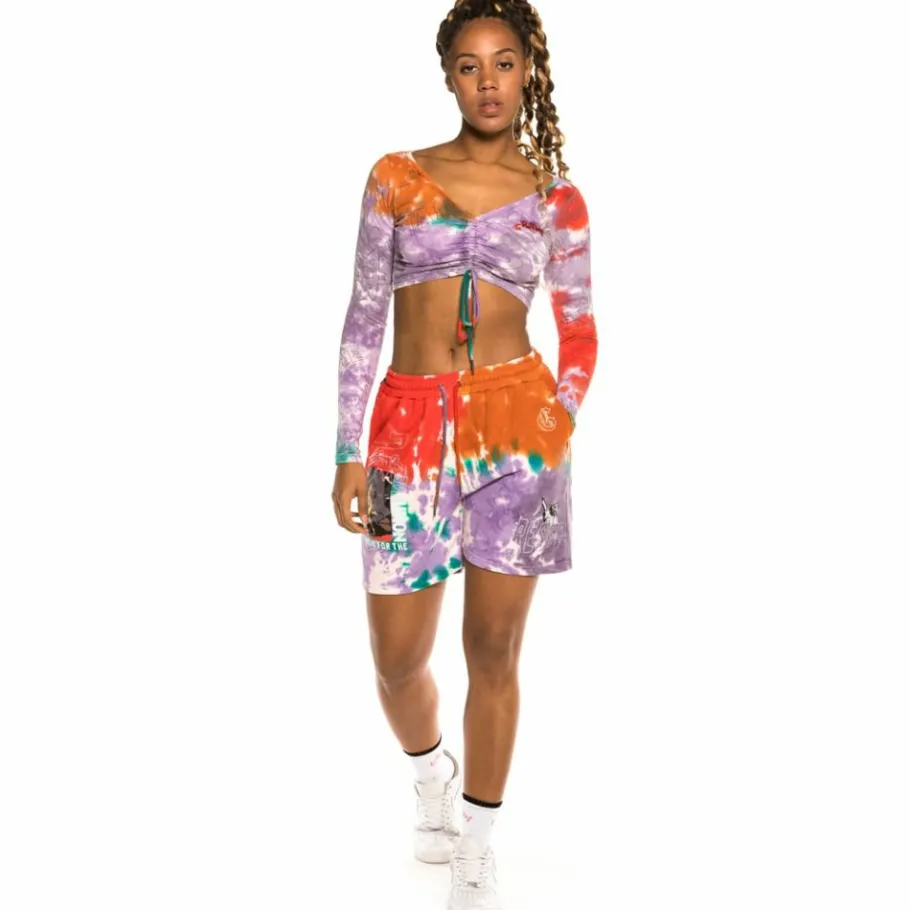 Grimey Pack Sweatshort + Top "Liveution" - Tie Dye - Spring 21 Best
