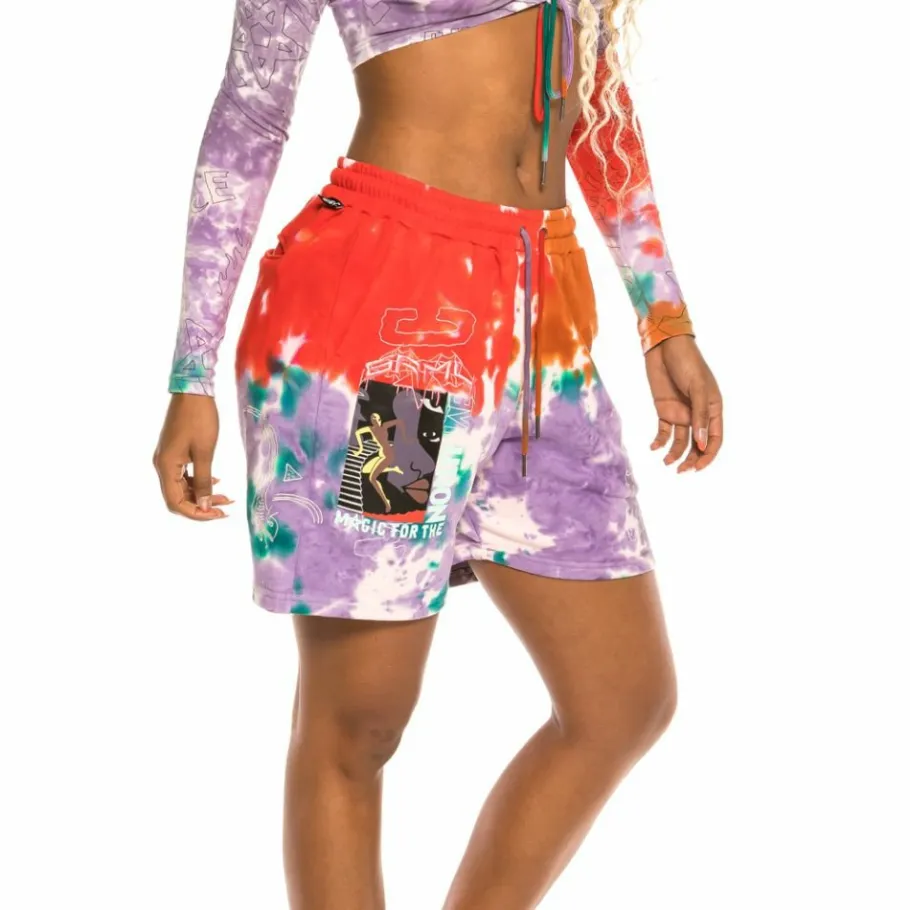 Grimey Pack Sweatshort + Top "Liveution" - Tie Dye - Spring 21 Best