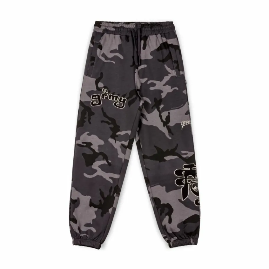 Grimey Panalon Chandal All Over Print Tusker Temple - Black - Fw23 New