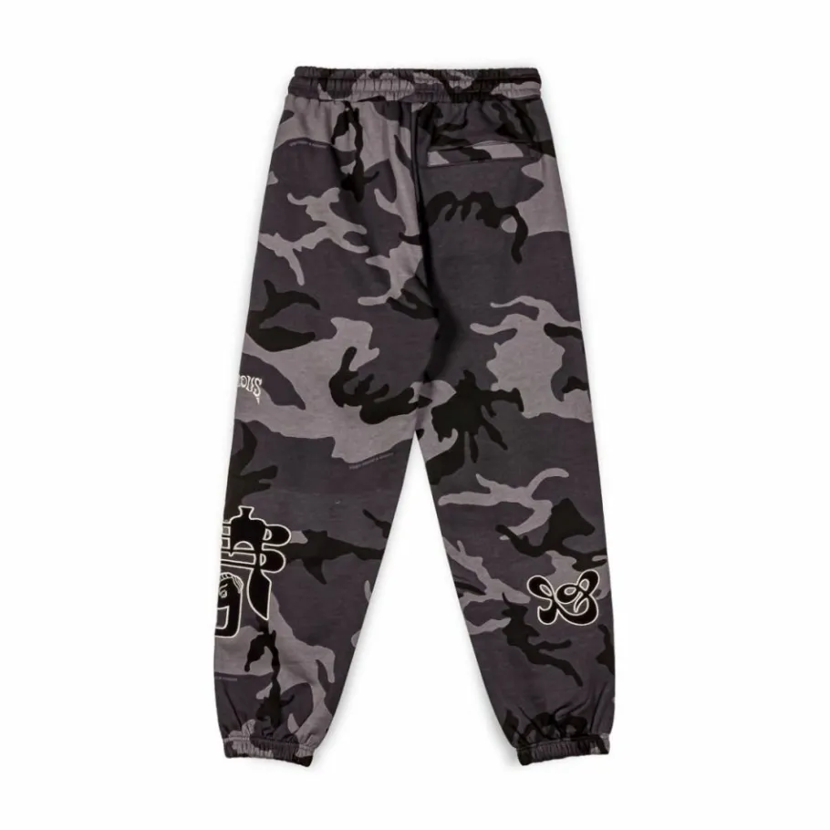 Grimey Panalon Chandal All Over Print Tusker Temple - Black - Fw23 New