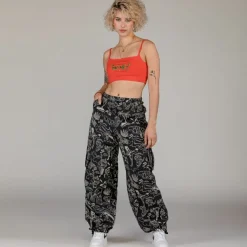 Grimey Pantalon Chandal Chica The Toughest - Black - Spring 23 Fashion
