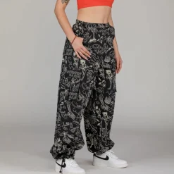 Grimey Pantalon Chandal Chica The Toughest - Black - Spring 23 Fashion