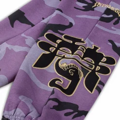 Grimey Pantalon Chandal All Over Print Tusker Temple - Purple - Fw23 Flash Sale