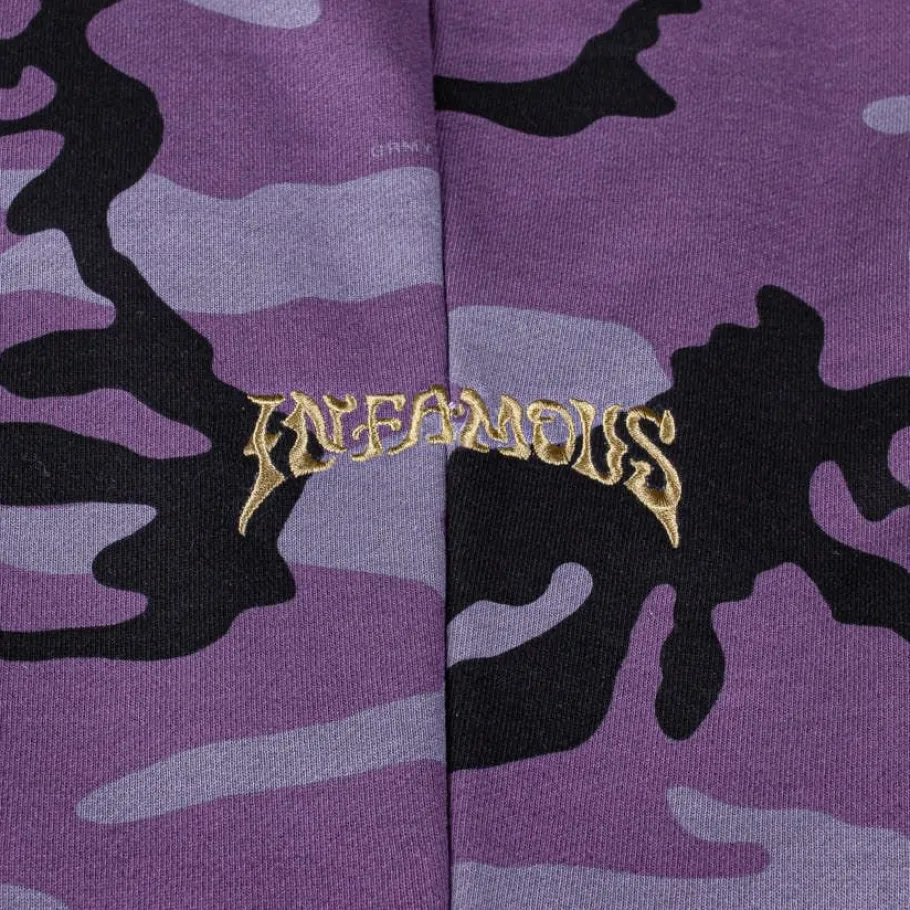 Grimey Pantalon Chandal All Over Print Tusker Temple - Purple - Fw23 Flash Sale