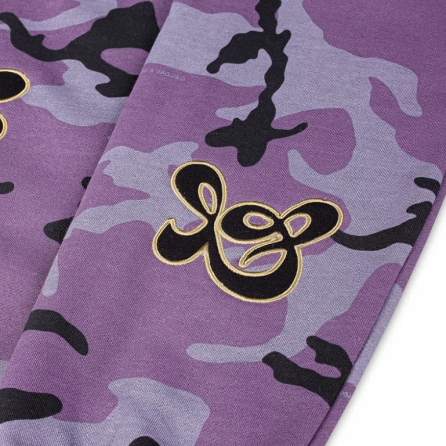 Grimey Pantalon Chandal All Over Print Tusker Temple - Purple - Fw23 Flash Sale