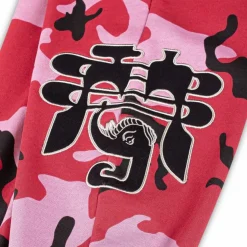Grimey Pantalon Chandal All Over Print Tusker Temple - Red - Fw23 Outlet
