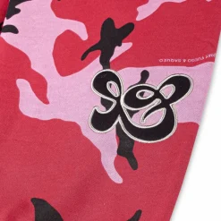Grimey Pantalon Chandal All Over Print Tusker Temple - Red - Fw23 Outlet