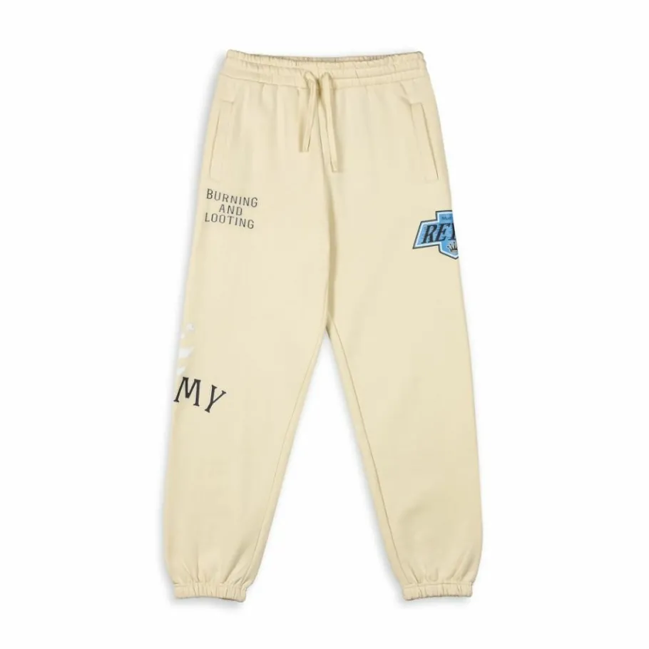 Grimey Pantalon Chandal Causing Panic - Cream - Ss24 Cheap