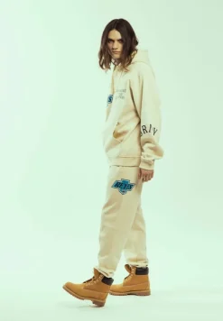 Grimey Pantalon Chandal Causing Panic - Cream - Ss24 Cheap
