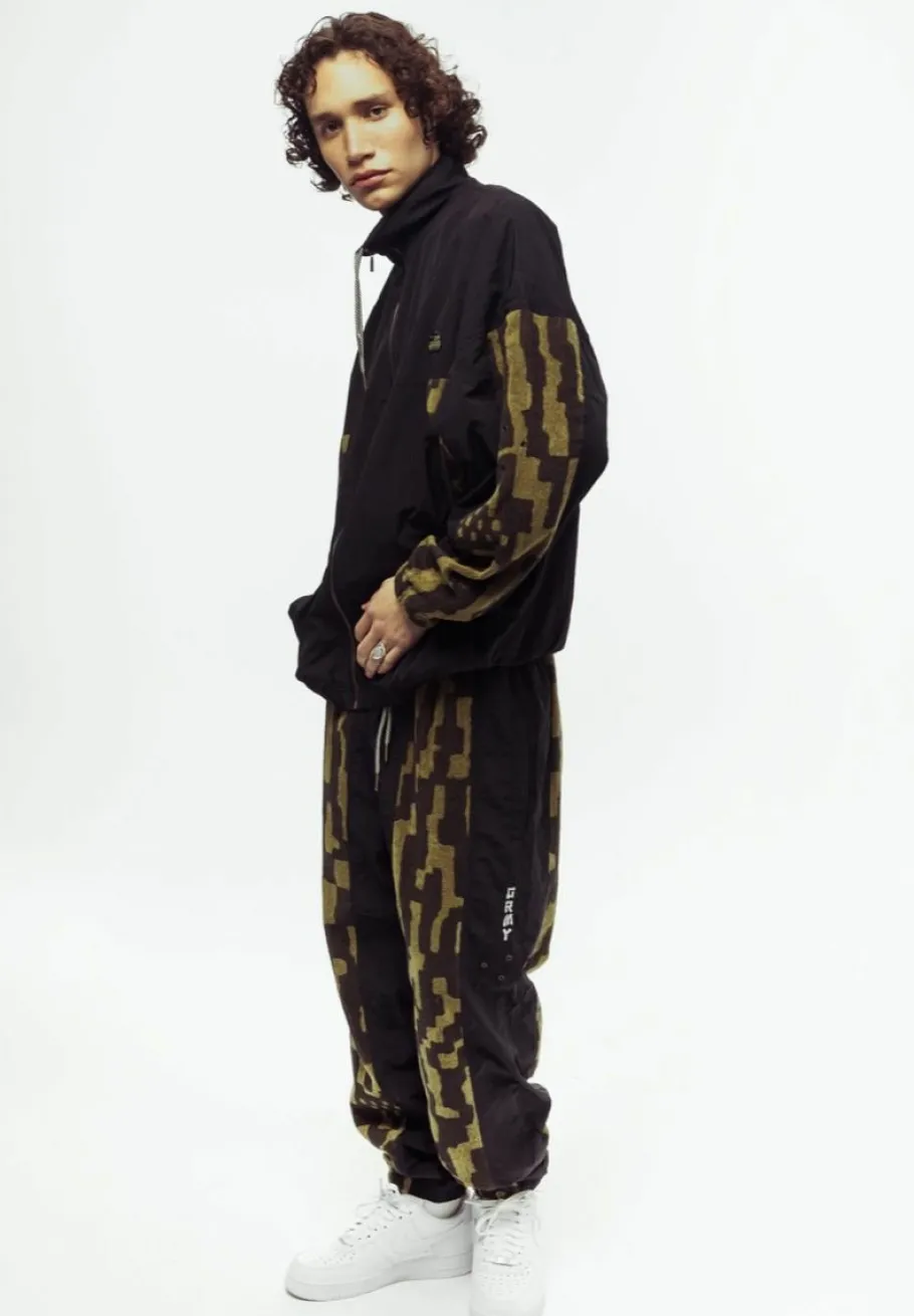 Grimey Pantalon Chandal Lucky Dragon Jacquard - Black - Ss24 Flash Sale