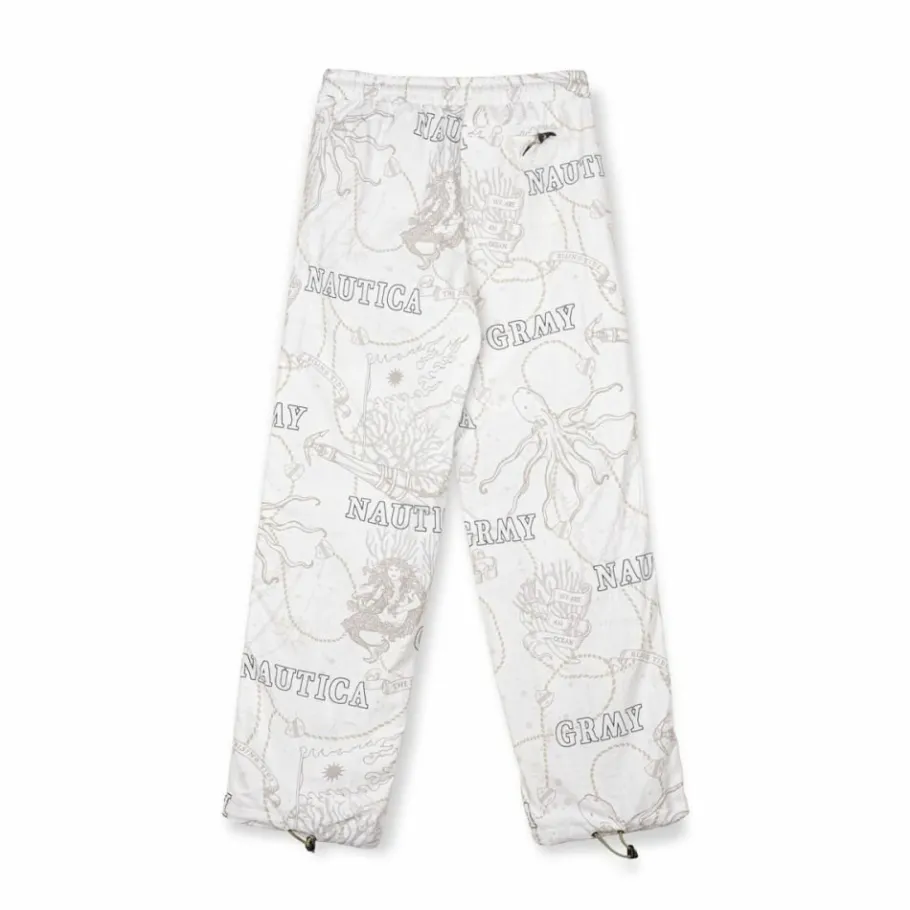 Grimey Pantalon Chandal Mighty Harmonist Nautica X Grmy - White - Ss24 Sale